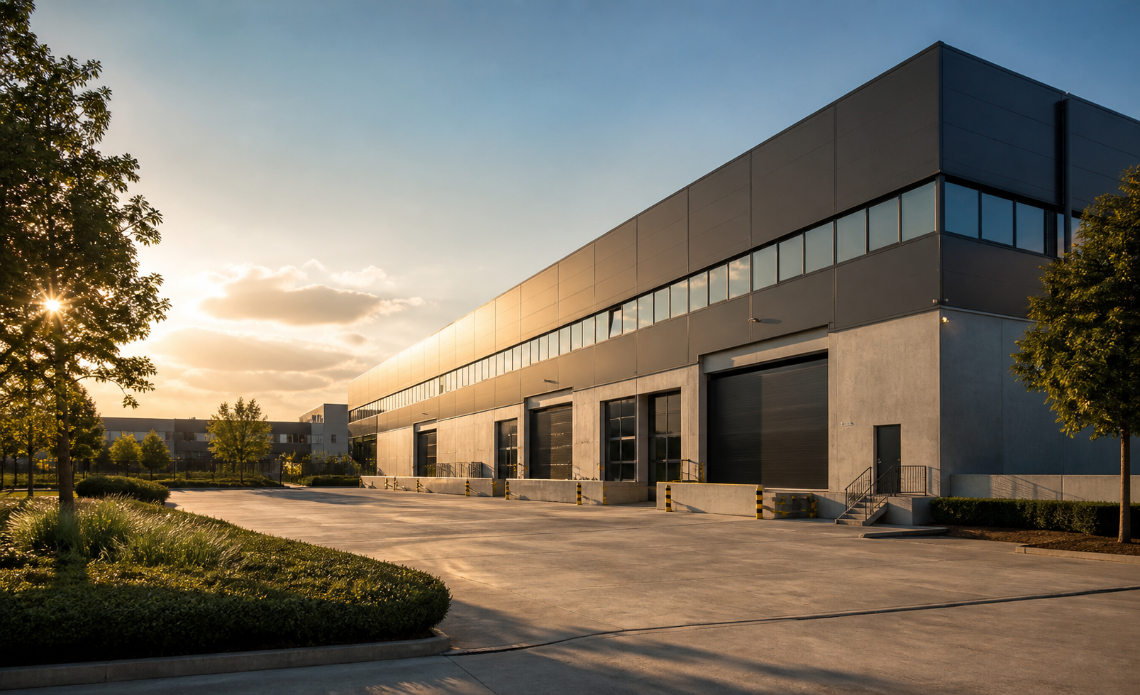 Bâtiment industriel évalué avant cession ou arbitrage immobilier en Brabant wallon